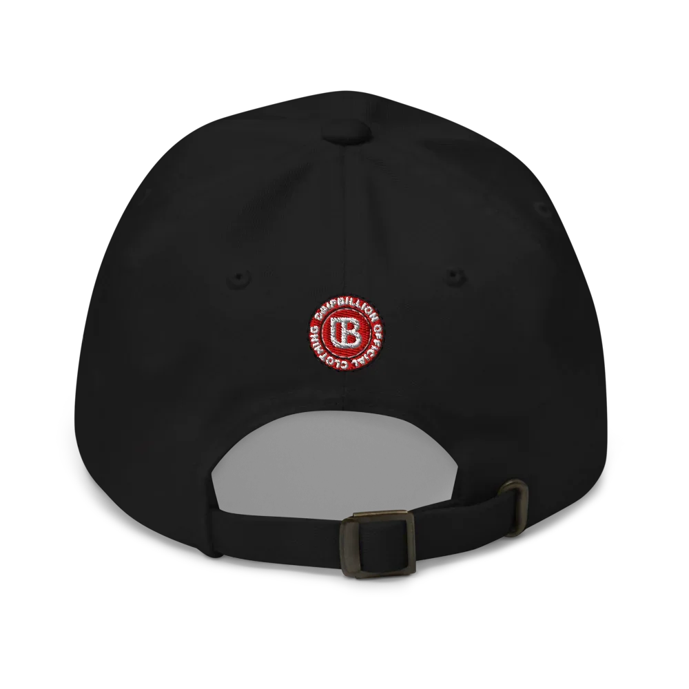 DripBillion Adjustable Chino Cotton Twill Dad Hat - Curved Visor Streetwear Cap