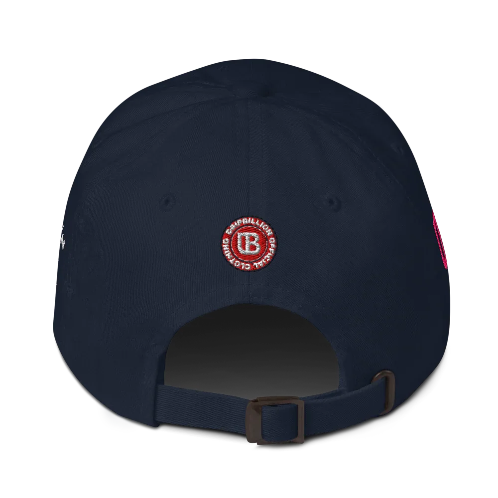 DripBillion Adjustable Chino Cotton Twill Dad Hat - Curved Visor Streetwear Cap