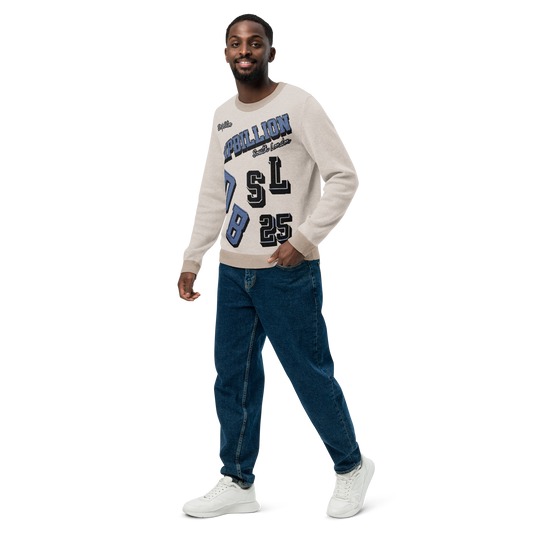 Men's Luxury Knitted Crew Neck Sweater - Soft, Lightweight Fabric for Streetwear Style