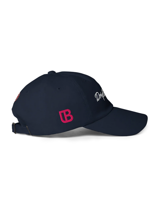 DripBillion Adjustable Chino Cotton Twill Dad Hat - Curved Visor Streetwear Cap