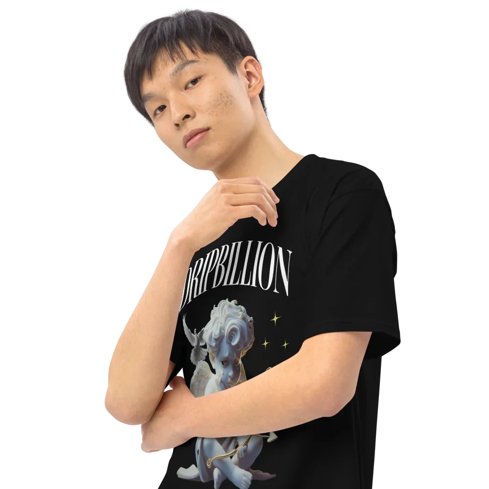 Mens Streetwear Graphic Black T-Shirt