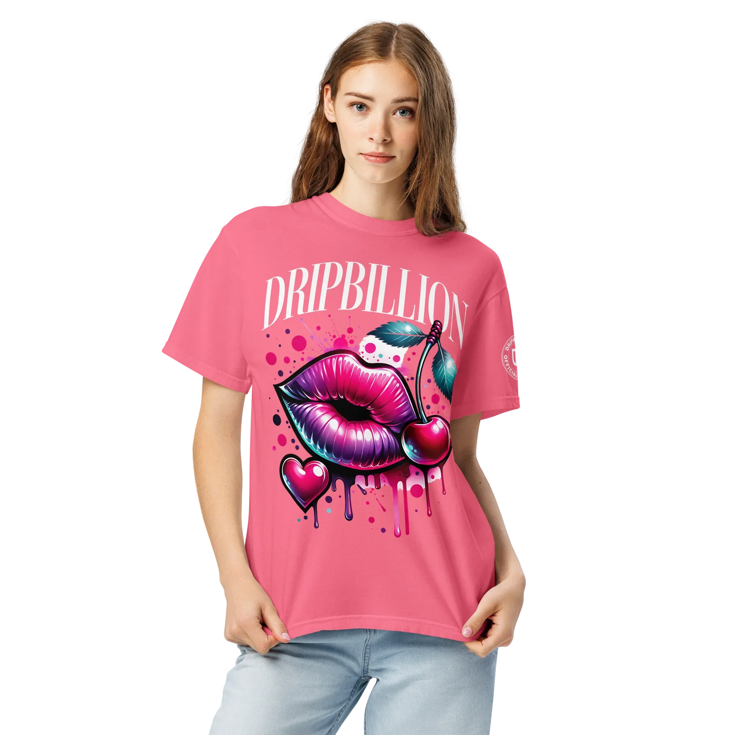 Luxury Unisex Kiss Of Life Streetwear T-Shirt - 100% Cotton, Heavyweight, Breathable Fabric