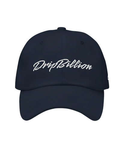 DripBillion Adjustable Chino Cotton Twill Dad Hat - Curved Visor Streetwear Cap