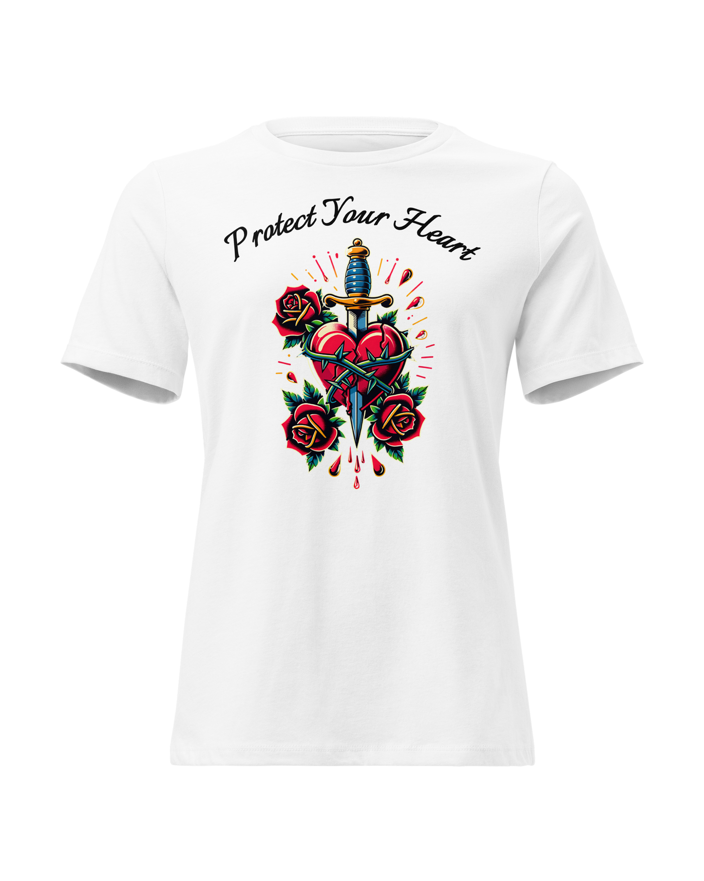 Protect your heart graphic t-shirt
