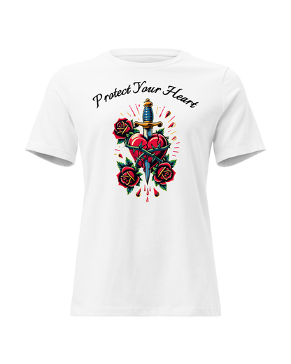 Protect your heart graphic t-shirt
