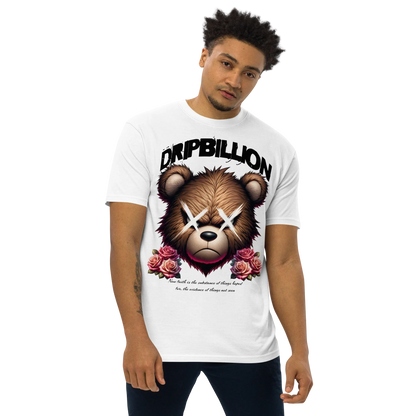Luxury DripBillion X-Eyes Bear T-Shirt | Premium Heavyweight Streetwear in UK