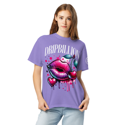 Luxury Unisex Kiss Of Life Streetwear T-Shirt - 100% Cotton, Heavyweight, Breathable Fabric